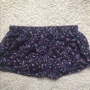 Forever 21 floral shorts
